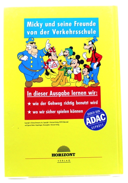 Mickys Verkehrsschule - Spielen und lernen mit Micky und seinen Freunden Comic Album: Der Gehweg
